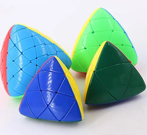 CuberSpeed Speedcubing Bundle Pyramorphix 2x2 Mastermorphix Stickerless 3x3 Megamorphix 4x4 Gigamorphix 5x5 Puzzle | Игрушки и хобби