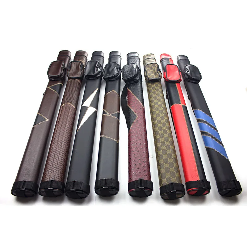 Новинка, 2 отверстия, чехол Cuppa Pool Cue Длина 81 см, разноцветные аксессуары для бильярда, Китай