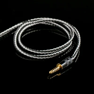 4.4mm BGVP 6N 600 ядро наушники гибридный кабель 2,5 мм 3,5 мм 4,4 мм DIY кабель MMCX сменный Hifi кабель обновления наушников DM6 - Цвет: 4.4mm