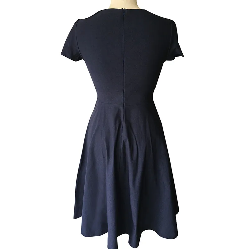 2016 Женщины Мода Элегантные Бальное платье Тонкий Поставить На большой Платье