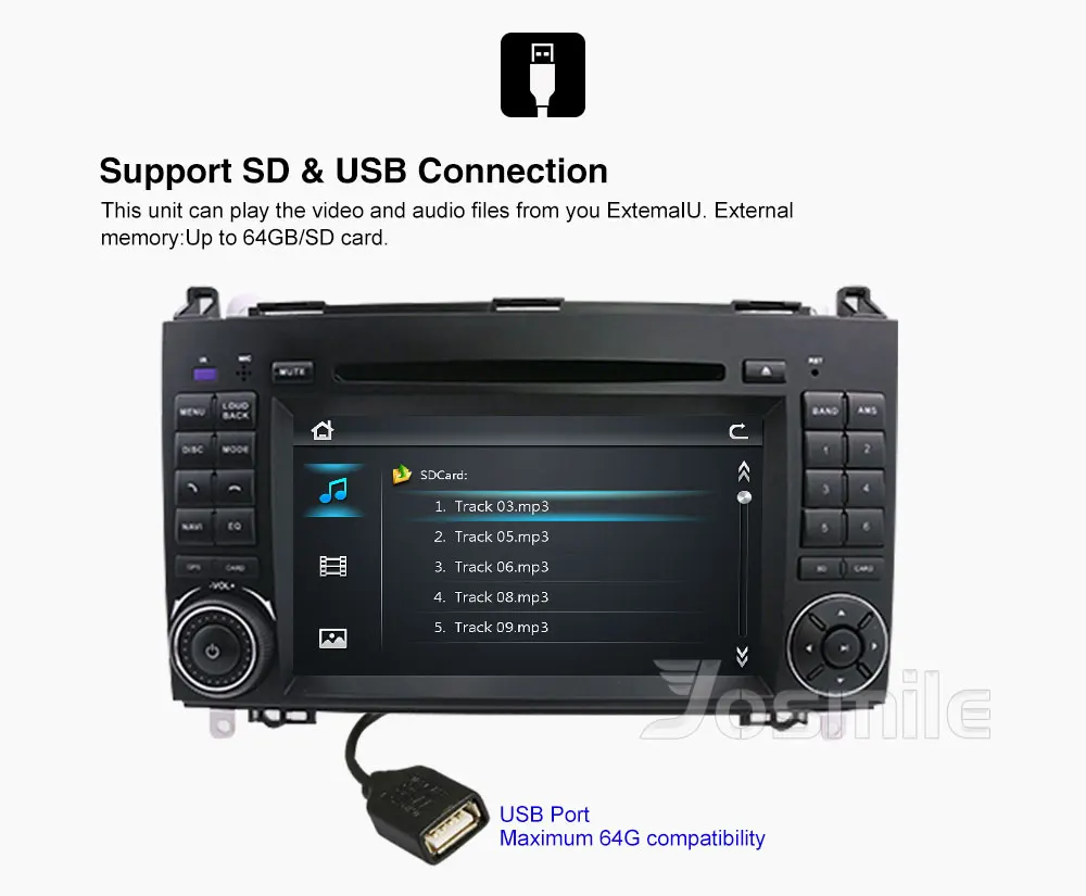 2 Din Автомобильный dvd-плеер для Mercedes Sprinter Vito W639 Viano B класс W169 W245 W209 W906 Benz B200 радио мультимедиа gps навигация