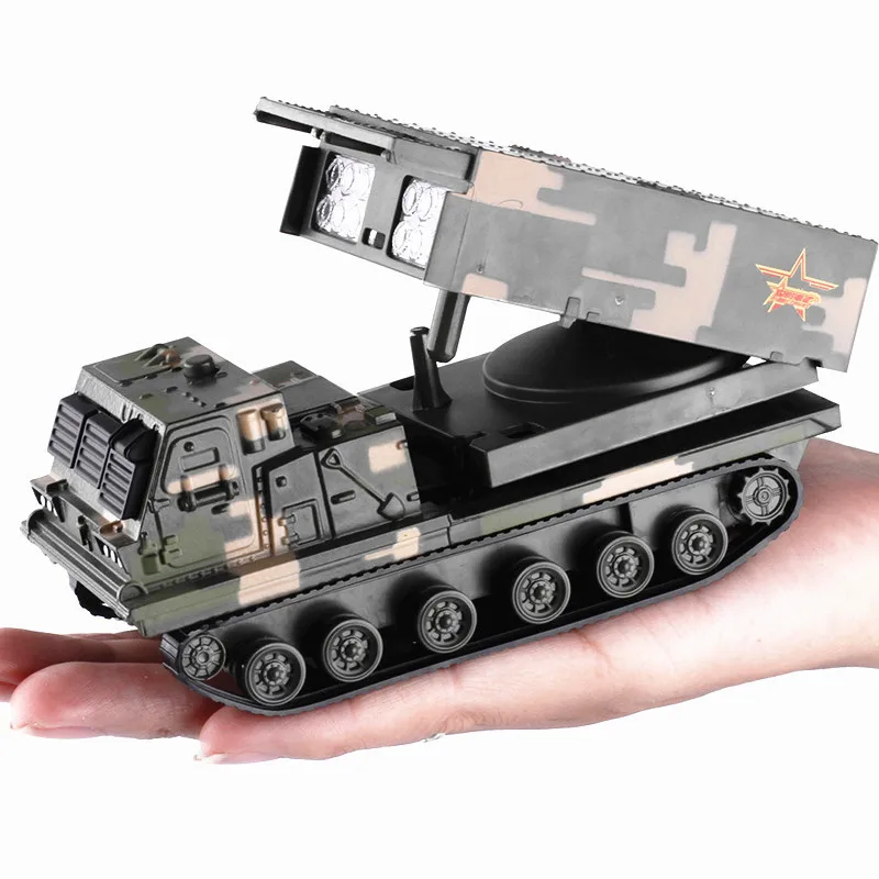 1:36 alloy rocket launcher models military model metal diecasts toy vehicles pull back &amp flashing musical free shipping |