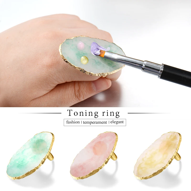 Четыре лилии 1 шт. полимерный камень цвет ногтей искусство фотография УФ гель