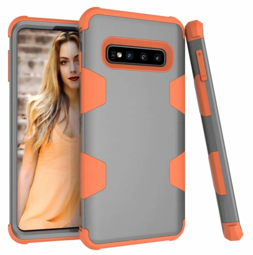 360 Полный бронированный чехол для телефона samsung Galaxy S10 S10 Plus Note 9 S9 PC Силиконовый ТПУ противоударный чехол Note 8 S8