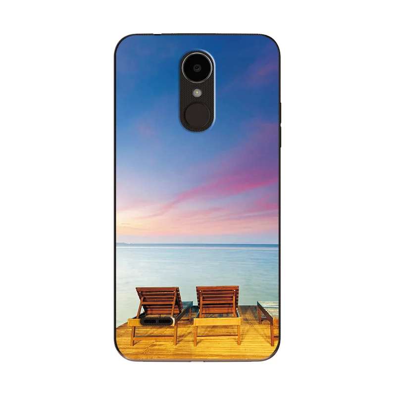 W86 Чехол для LG K7 2017X230, чехол LG-X230, 5,0 дюймов, силиконовый мягкий чехол из ТПУ с сердцем для LG K 4, Чехлы, оболочка, чехол, Fundas - Цвет: W86