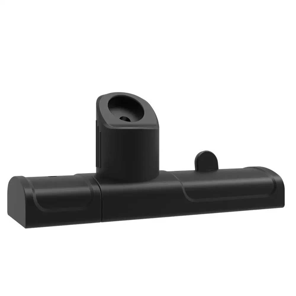 Black-Cable-1Pcs 3-в-1 Подставка для зарядки для iPhone X/XS силиконовый зарядная док-станция для Apple Watch 1/2/3/4 Настольный держатель для Airpods - Цвет: Black-Cable-1Pcs