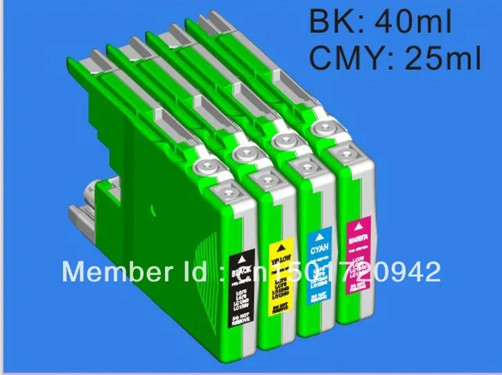 Совместимый с PROCOLOR/Заправляемый картридж для чернил/CISS LC12/LC17 LC75/LC79 LC1240/ LC1280 LC73/LC77