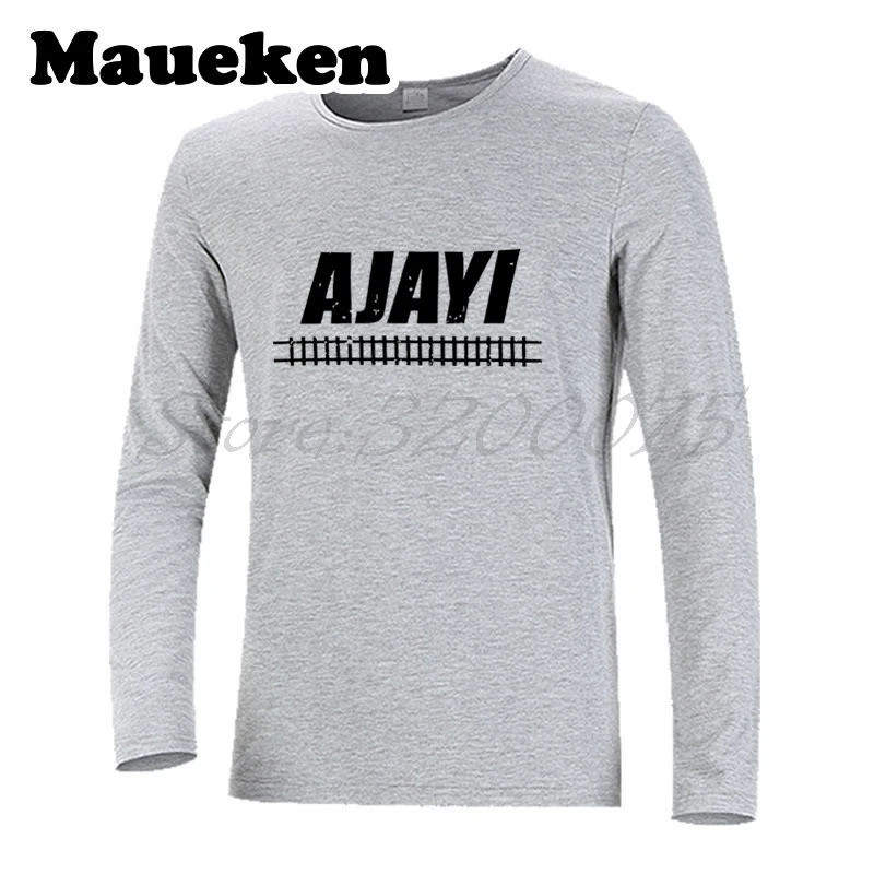 Мужская футболка с длинным рукавом Jay Ajayi 36 JayTrain Philadelphia Fly Bleed Green супер мужская