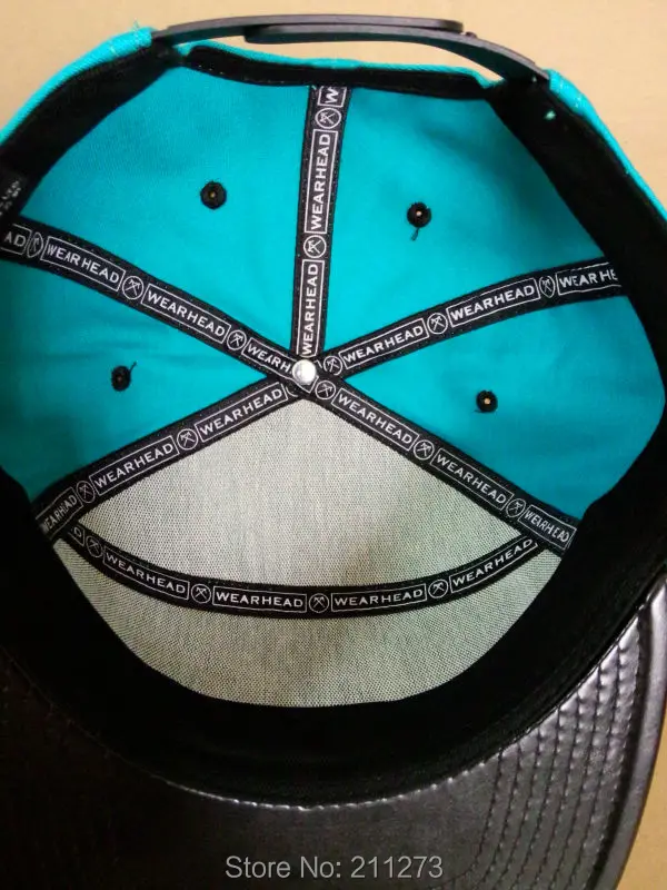Розничная, гибридная Кепка snapback, речной синий, Водолей,, snapbacks, 3D вышивка, квадратные полями, высокое качество