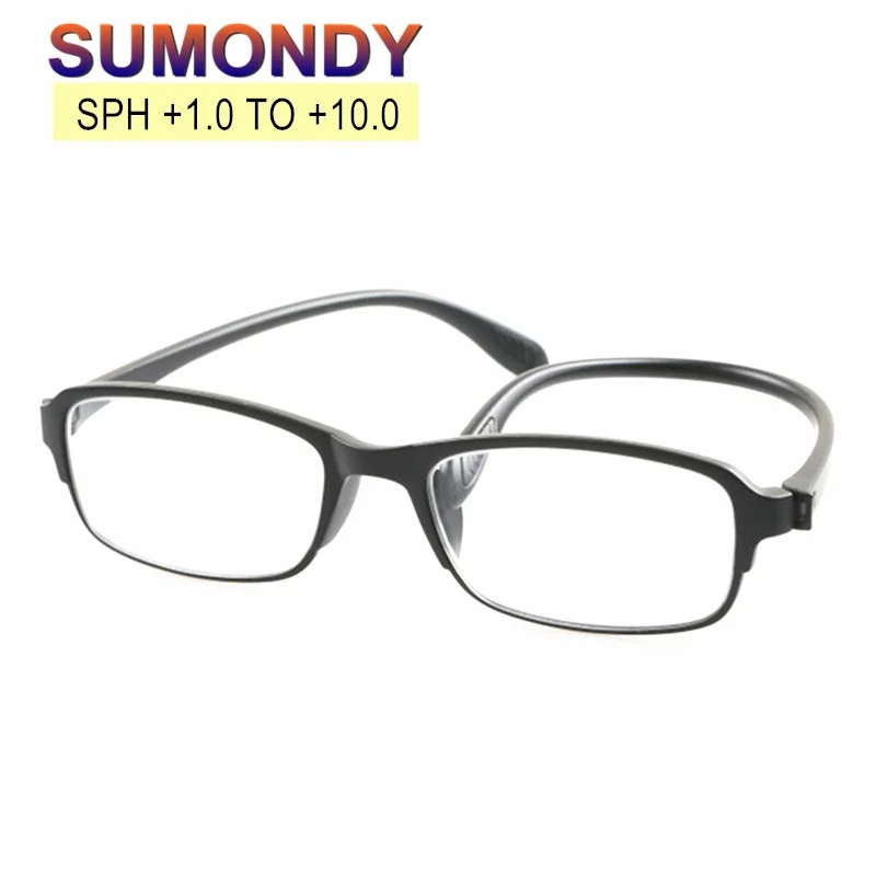 

Очки для чтения SUMONDY с диоптриями от + 100 до 450 500 550 600 650 700 750 800 850 для мужчин и женщин, очки для дальнозоркости и пресбиопии R130