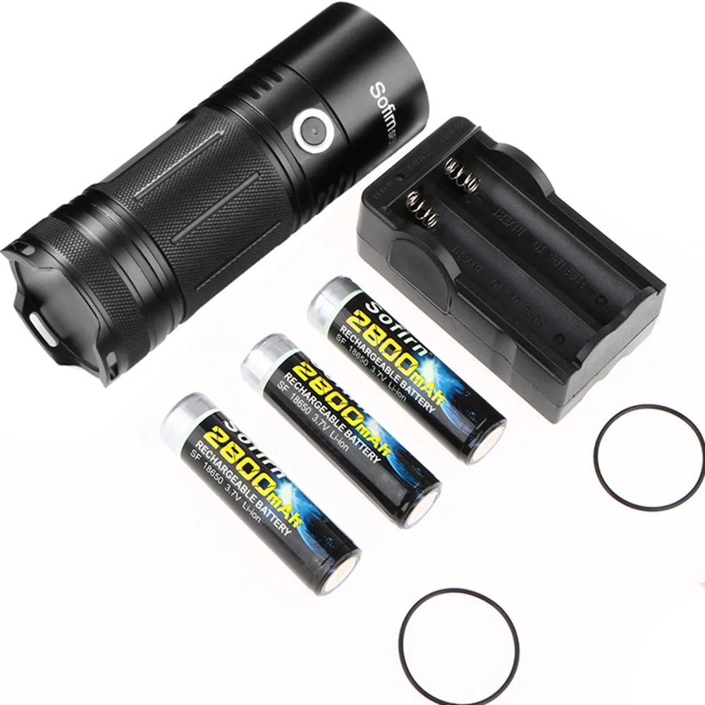 Sofirn sp35 комплект светодиодный фонарик высокой Мощность CREE xhp50 Linterna лампы факел torcia