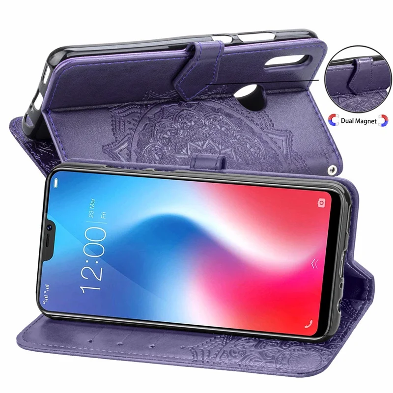 ДЛЯ VIVO Y83 Y81 Y97 Y93 Y85 Y89 V9 Чехол Флип тисненый кошелек чехол для VIVO Y83 Y81 Y 97 Y93 Y85 Y89 V 9 чехол