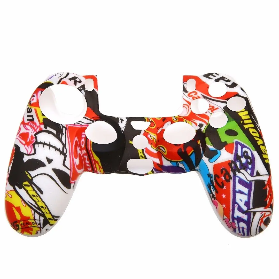 Чехол s для контроллера Dualshock 4 силиконовый защитный чехол с джойстиком для PS4