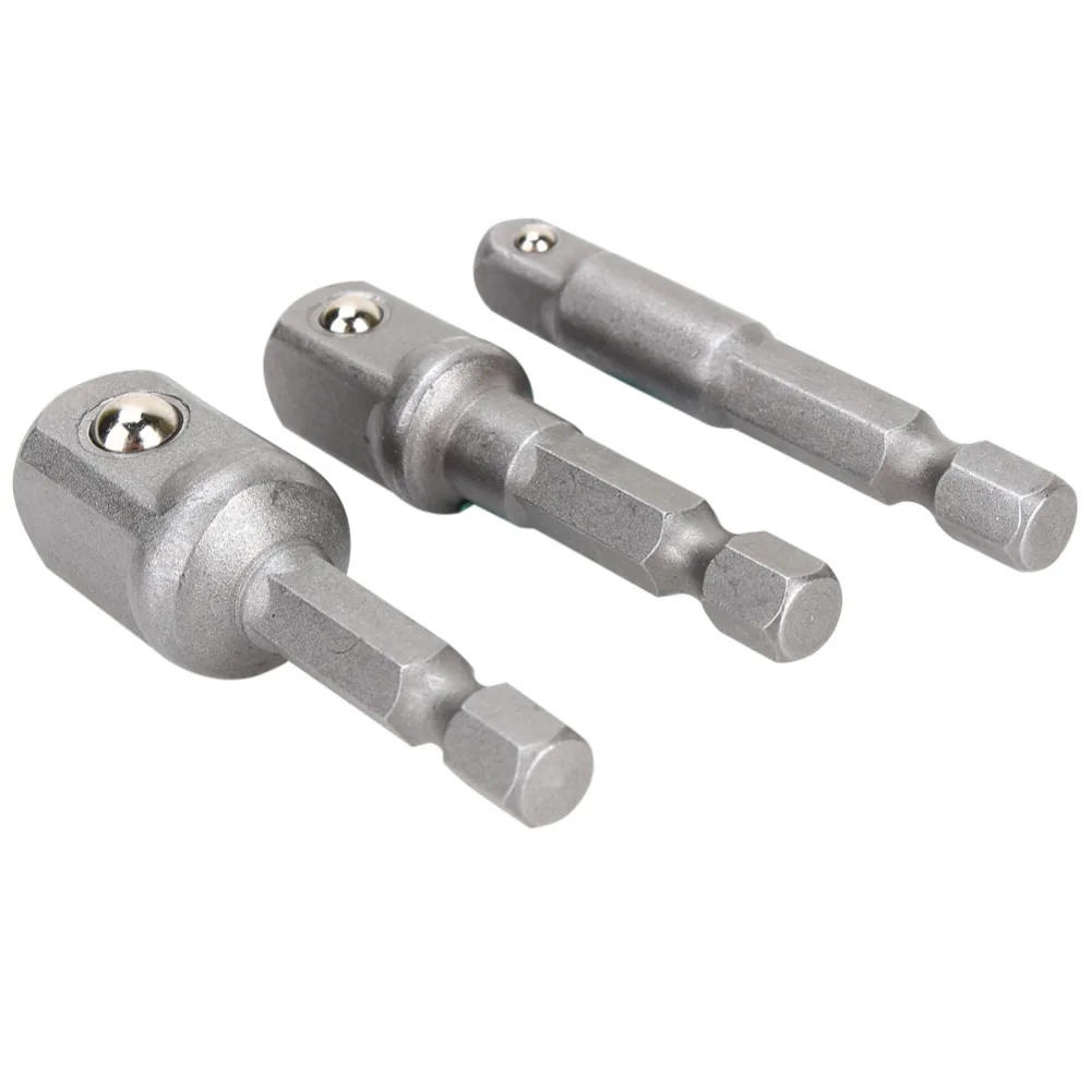 3 шт. Heavy Duty гнездо адаптера набор 1/4 шестигранным хвостовиком диаметром до &quot3/8&quot