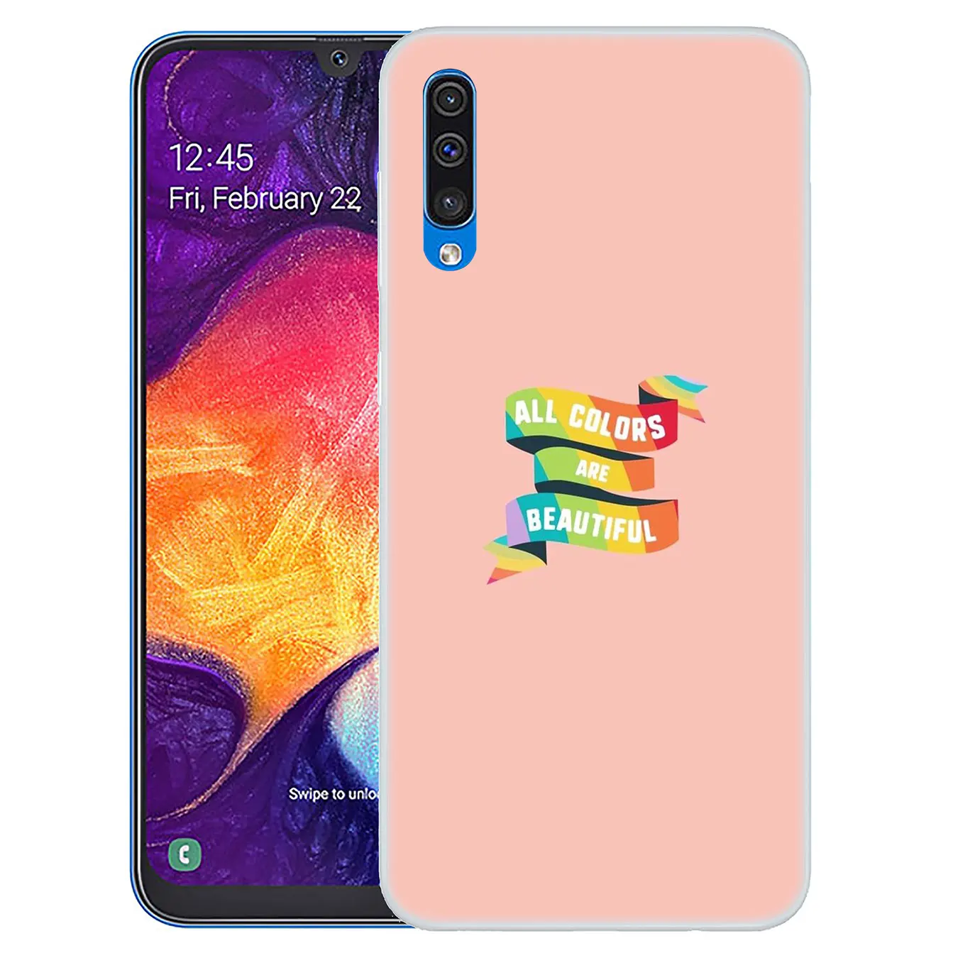 Твердый чехол для телефона Lavaza LGBTQ heart LGBT love is Love Samsung Galaxy A20E M40 M30 M20 M10 A10 A20 A30 A40 A50 A60