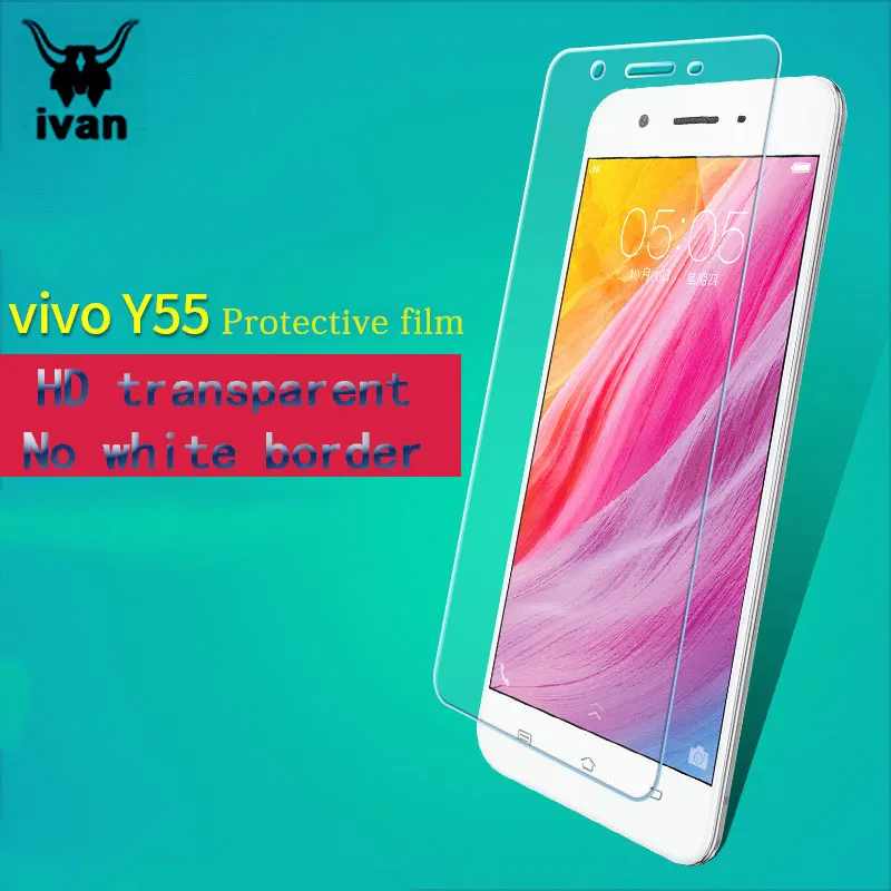 Защитный полное покрытие закаленное Стекло для естественных Y55 Y53 ViVO Y51 Y31 HD полный