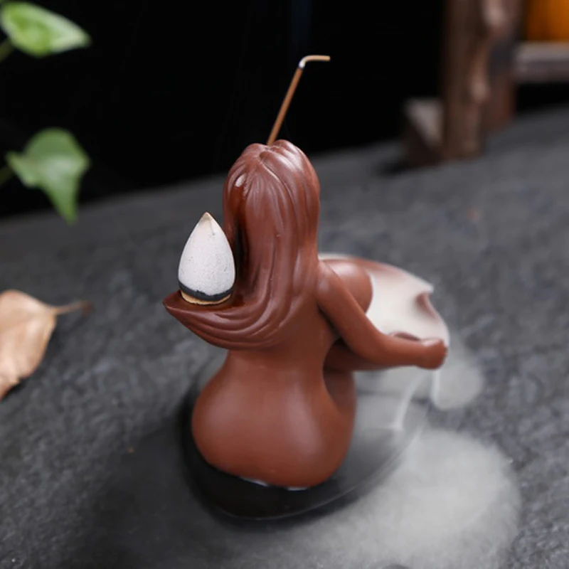 T обратный ладан плита сексуальный фиолетовый песок чай Pet керамическая горелка