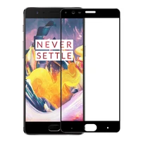 tempered glass for oneplus 3t screen protector one plus 3 3t a3000 a3010 5 5 full cover for oneplus 3t 2 5d curved edge film