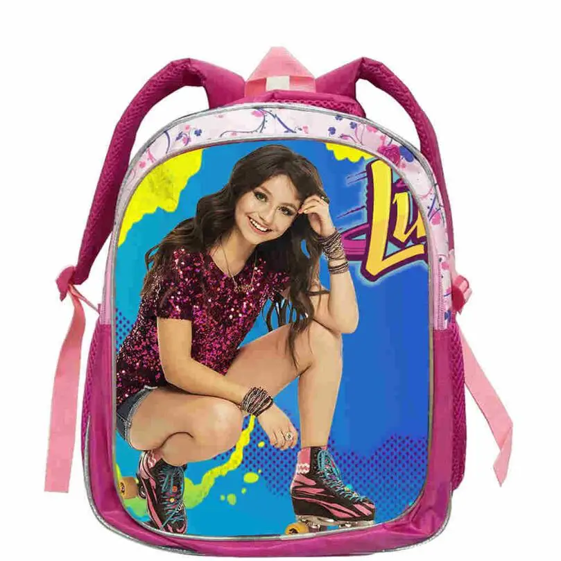 Рюкзак Soy Luna Розовый школьный рюкзак для девочек-подростков с индивидуальным