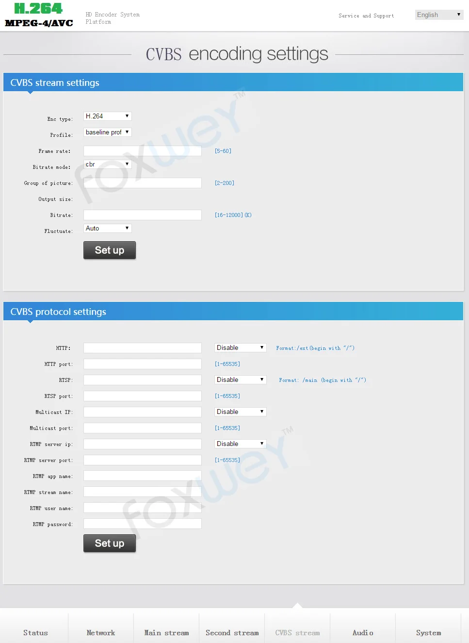 Потоковый кодировщик HD для прямой трансляции видео | CVBS AV BNC Композитный аудио H.264