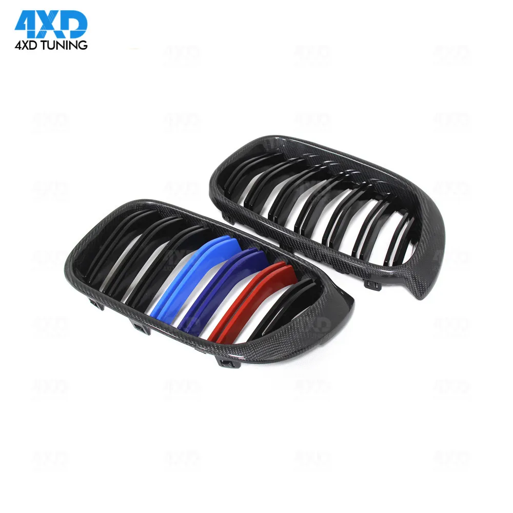 Передняя решетка M LOOK для BMW X3 F25 X4 F26 углеродная и Пластиковая передняя бампер