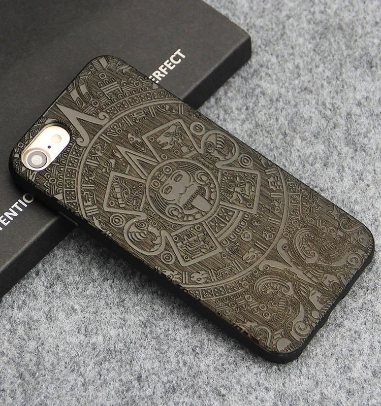 Роскошный Деревянный чехол s для iPhone 7 8 Plus X деревянная гравировка задняя крышка для samsung Galaxy S8 S8 Plus Note 8 чехол