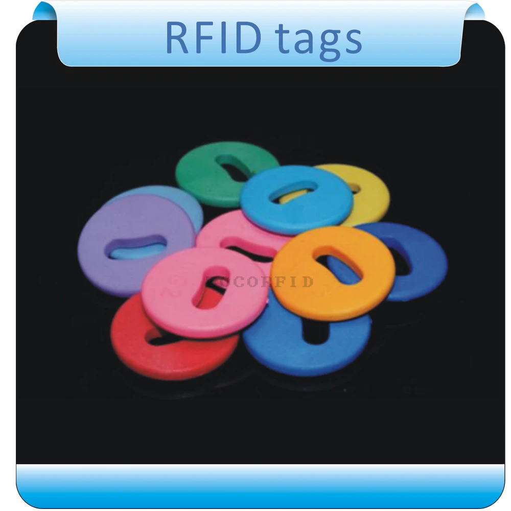 100 шт. 125 кГц Рабочая частота высокая температура Прачечная RFID бирка/Этикетка для