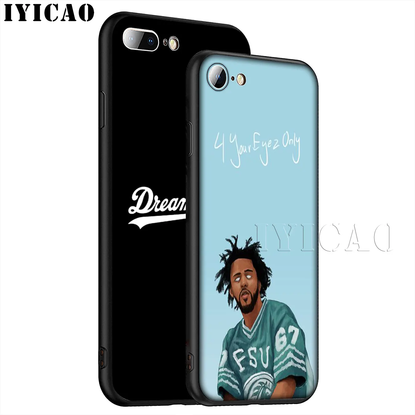 IYICAO Dreamville J. COLE J Мягкий силиконовый чехол для телефона iPhone XR X XS 11 Pro Max 6 6S 7 8 Plus 5 5S SE 10