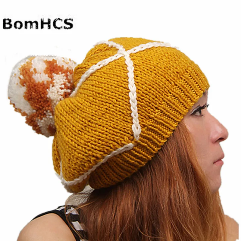 BomHCS модная женская зимняя теплая вязаная шапка ручной работы|fashion beanie|fashion hathat