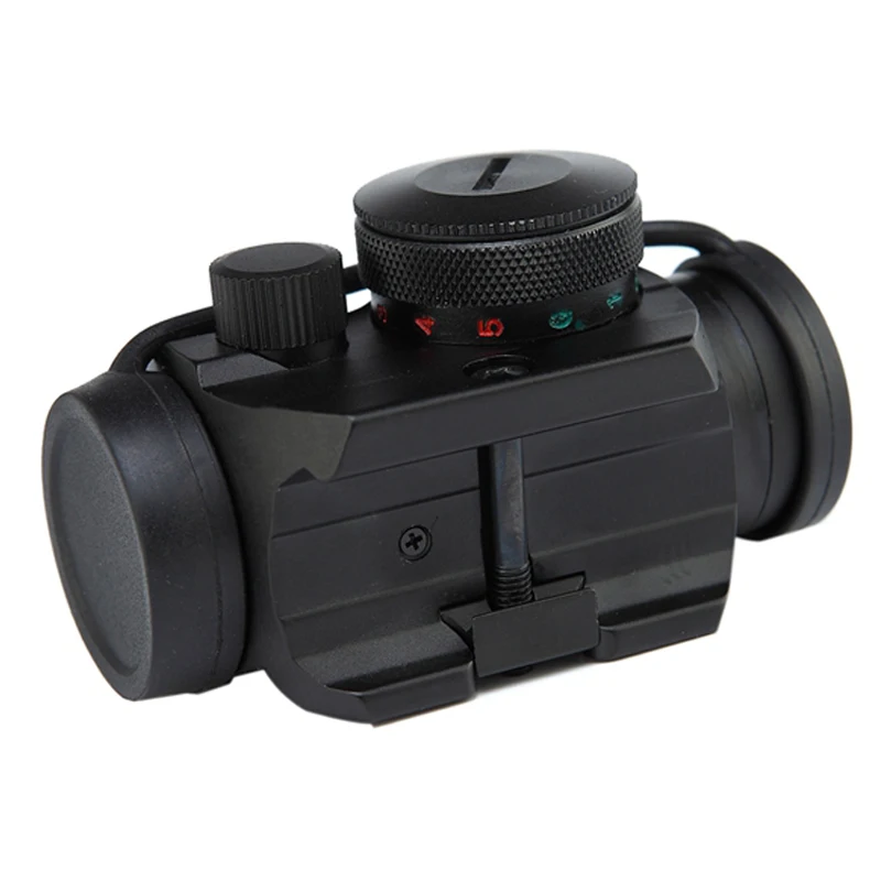 Голографический красный зеленый Micro Dot Rifle Scope Riflescope Black Sight Rail Mount 20 мм черный для