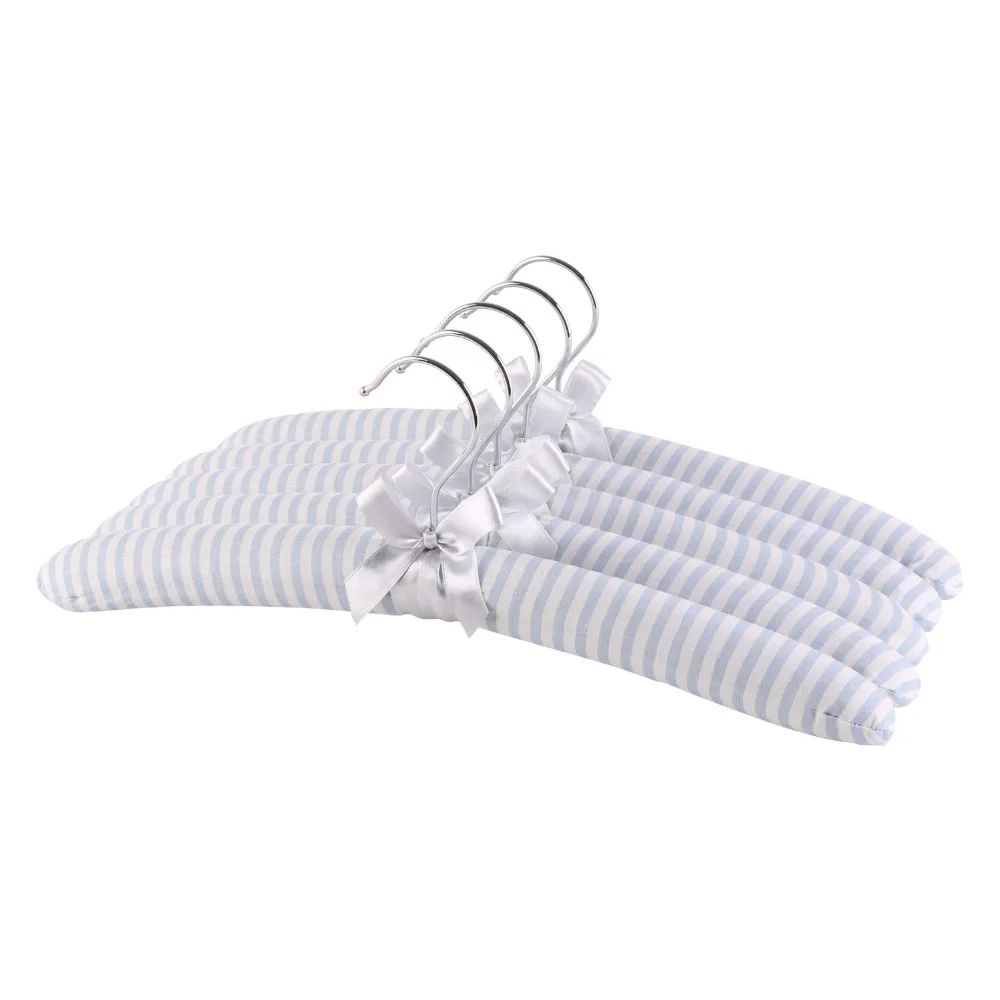 Neoviva мягкая губка вешалка для одежды 5 шт./лот тонкие полосатые вешалки для одежды вешалки для платья стойки Cabides Veludo