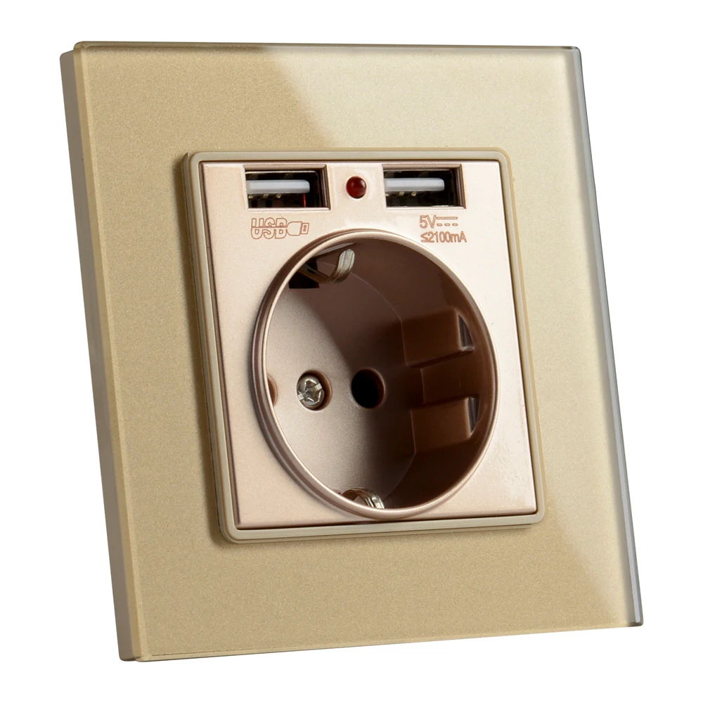 Штепсельная розетка с usb розеткой штепсельная вилка двумя usb-разъемами для