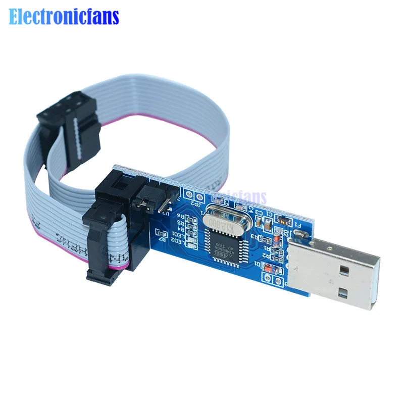 5 компл./лот Новый USBASP USBISP AVR программист USB ISP ASP ATMEGA8 ATMEGA128 Поддержка Win7 64K |