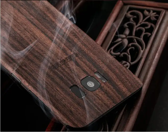 Чехол для samsung galaxy s8, твердая деревянная пленка для покрытия, паста, 360 градусов, все включено, Имитация древесины для samsung galaxy s8, чехол
