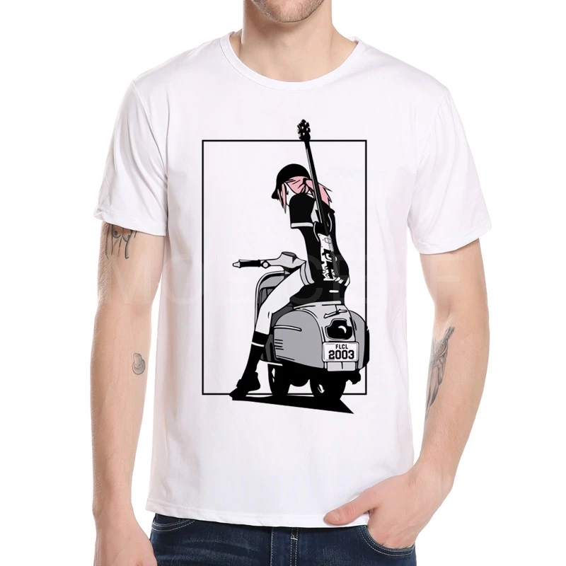 Мотоцикл Vespa футболка для мужчин Модная итальянская мужская повседневная скутер