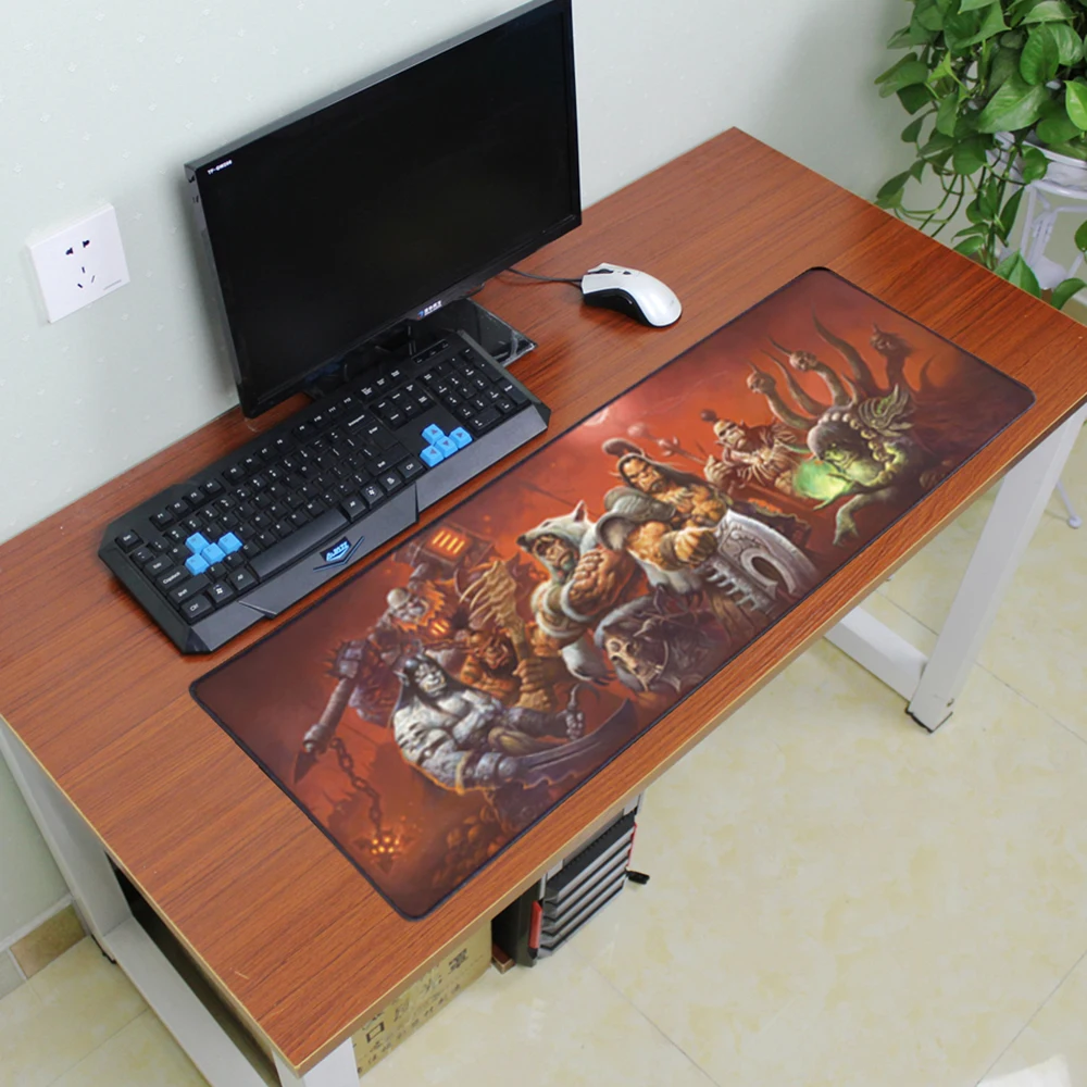 Игровой коврик для мыши большого размера 900x300 мм Коврик Для Мыши ПК ноутбука