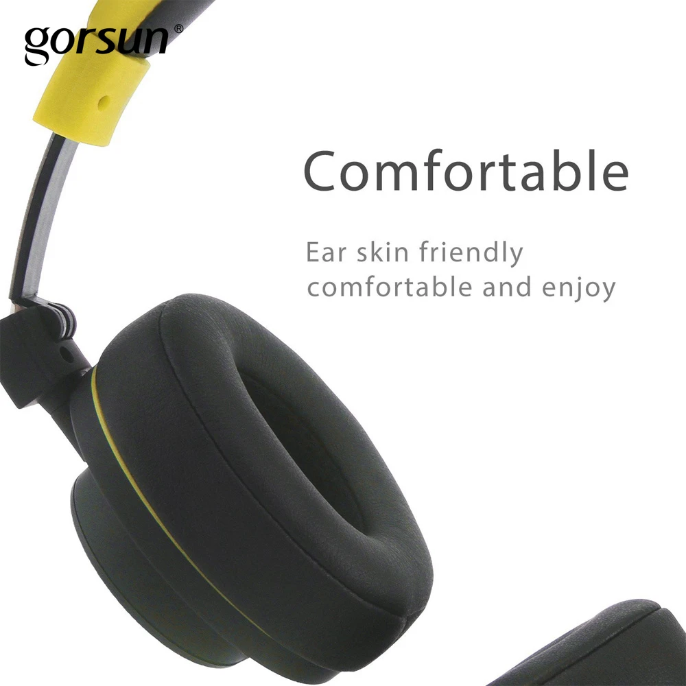 Gorsun GS788 мягкие наушники-вкладыши с микрофоном и регулятором громкости для смартфонов планшетов ПК Xiaomi Gaming Music