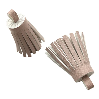 CHENGRUI L177, 4,4 см, с бахромой, с кисточками из кожи, с бахромой, аксессуары, ювелирные изделия, украшения, ручная работа, 2 шт./пакет - Цвет: L17703