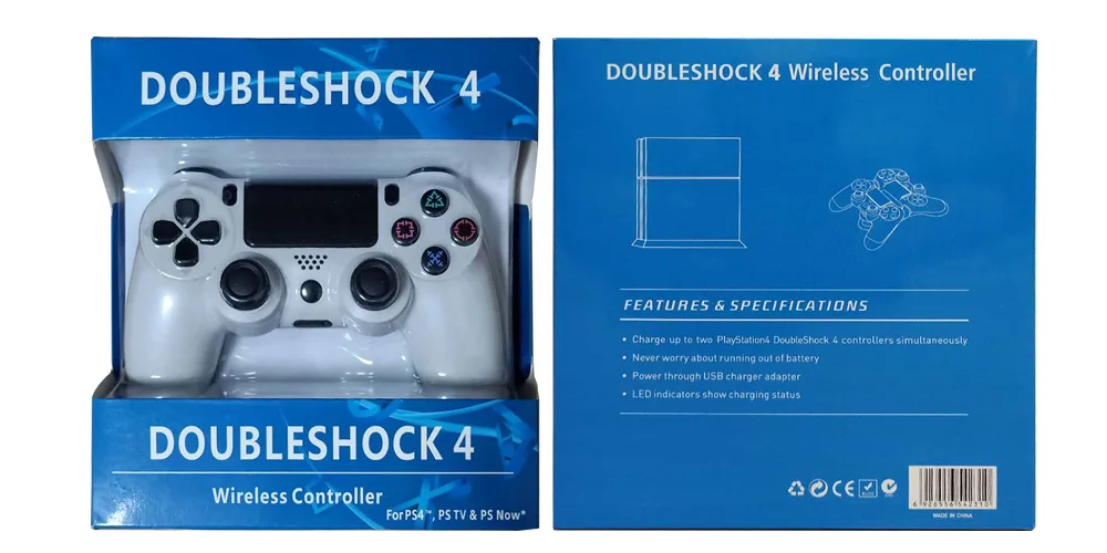 Цветной 4,0 bluetooth проводной геймпад хост-контроллер для ps4 ps3 joysitck геймпад двойной шок геймпад