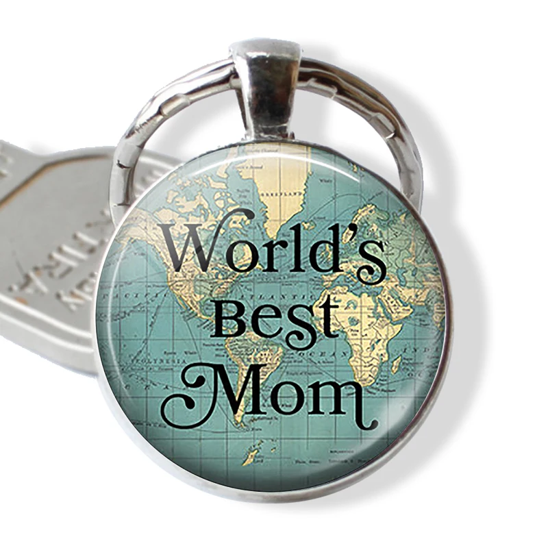 Брелок для ключей с надписью Mom Quote брелок в машину подарок на день матери|best