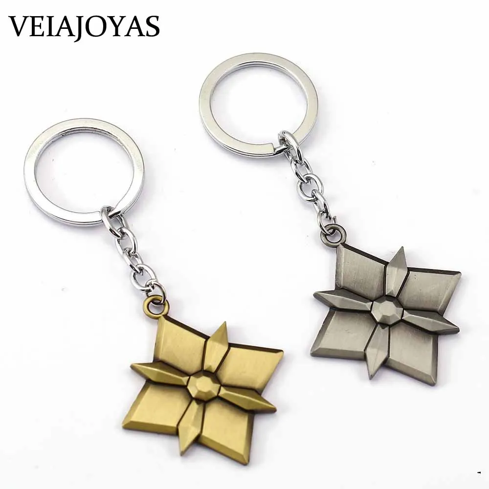 Игра Overwatch брелки для ключей Ханзо Дракон Дартс сплава Keyring Винтаж OW Подвески