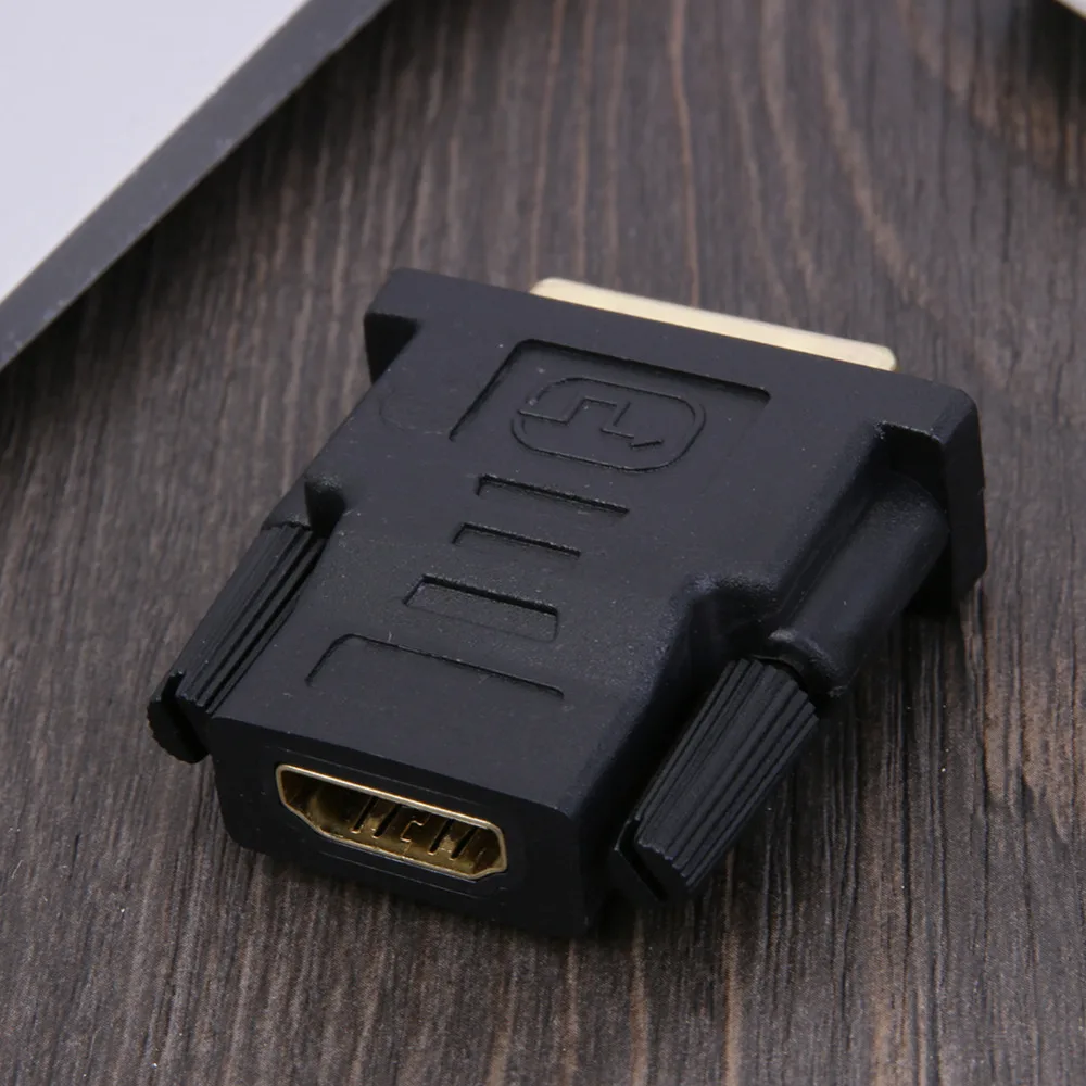 ALLOYSEED высокое качество конвертер Кабель HDMI Женский к DVI 24+ 1Pin Мужской конвертер адаптер кабель Разъем поддержка 1440P 1080P