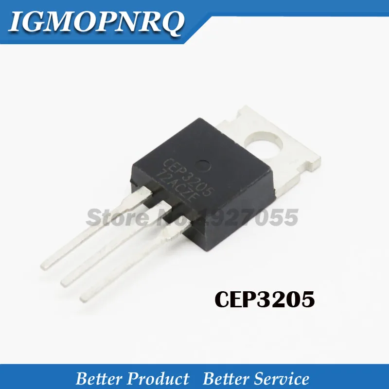 10 шт. CEP3205 TO 220 55V 108.5A MOS трубка с полевым эффектом новый оригинальный|Интегральные