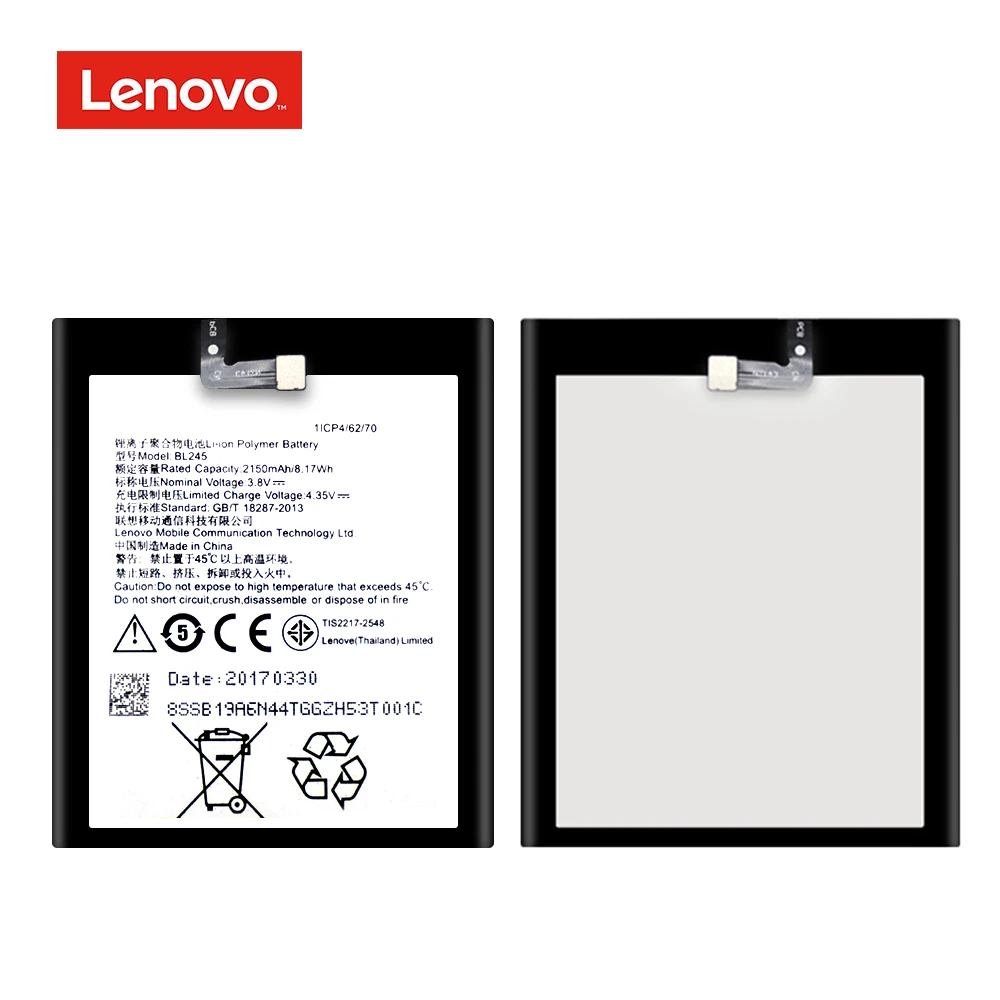 Original BL245 For Lenovo S60 S60T S60W Li-ion Replacement Battery High Capacity Mobile Phone Batteries + Free TOOLS 2150mAh |