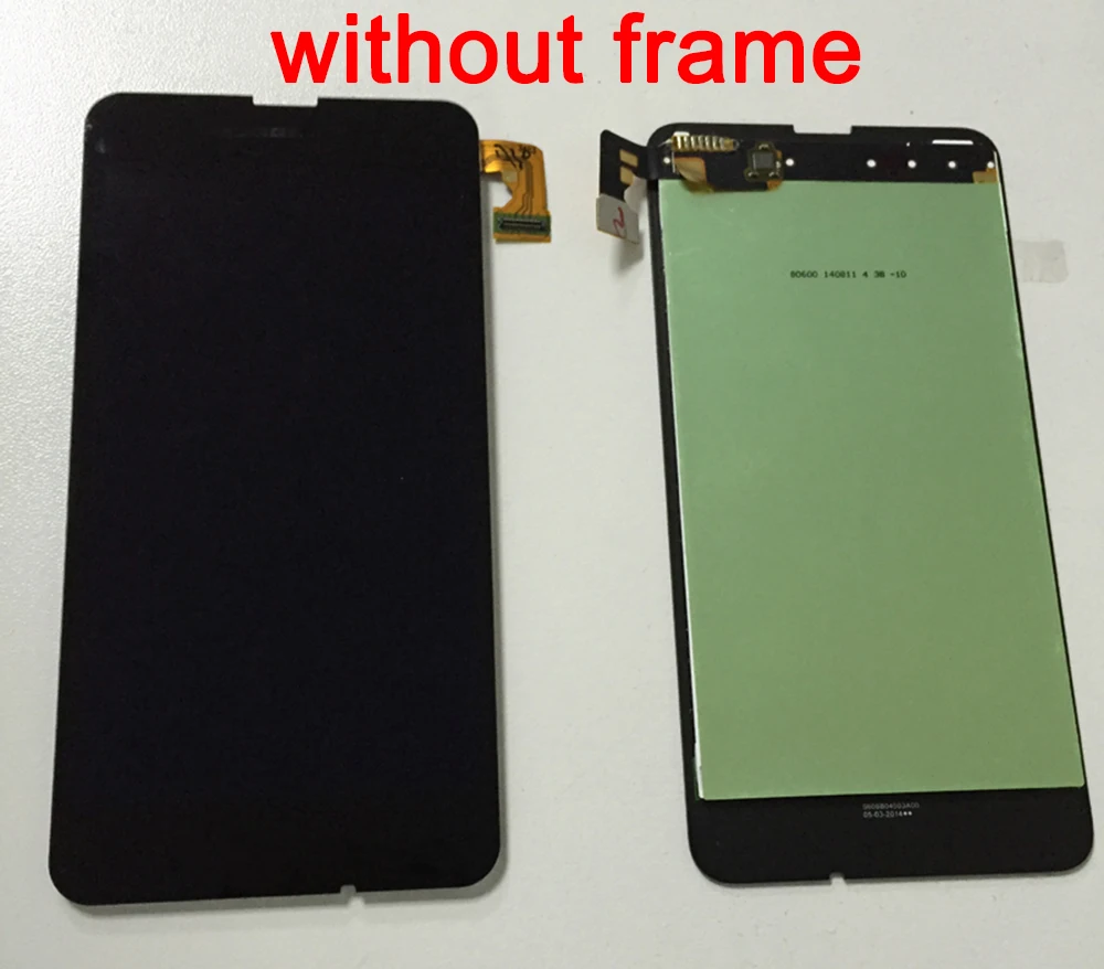 Для Nokia Lumia 630 635 полный сенсорный экран дигитайзер стеклянный датчик + ЖК дисплей