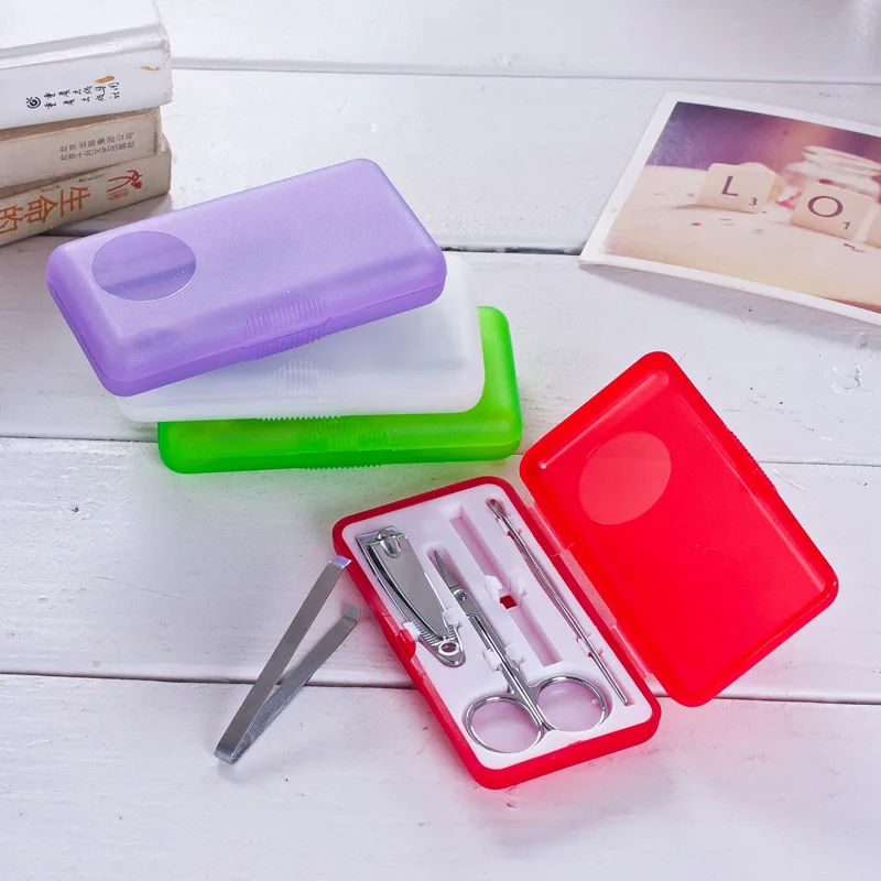 4 шт./компл. маникюр набор клипер Nail Clipper отделкой ножницы для ногтей|Ножницы| |