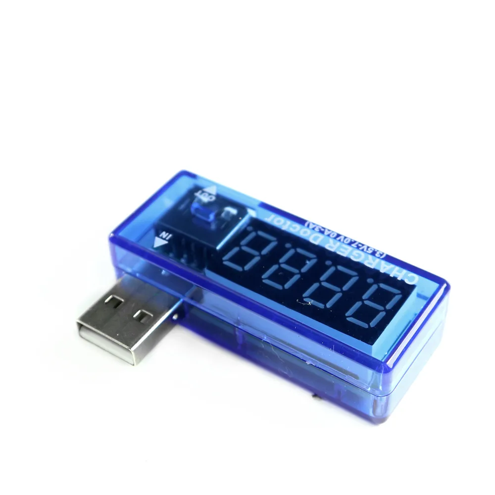 Цифровой USB тестер KJ273 измеритель напряжения и силы тока для мобильных устройств
