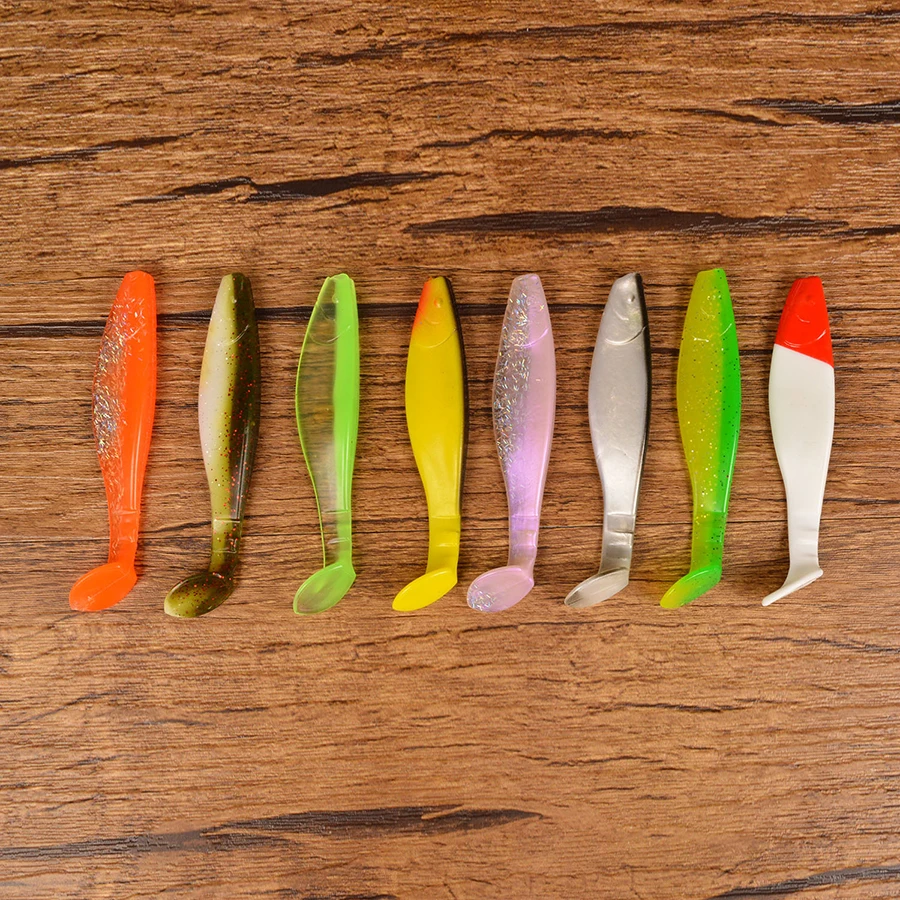 110 мм 9,5 г большая Мягкая приманка Shad, приманка для морской рыбалки, рыболовные снасти, мягкие силиконовые приманки для рыбалки