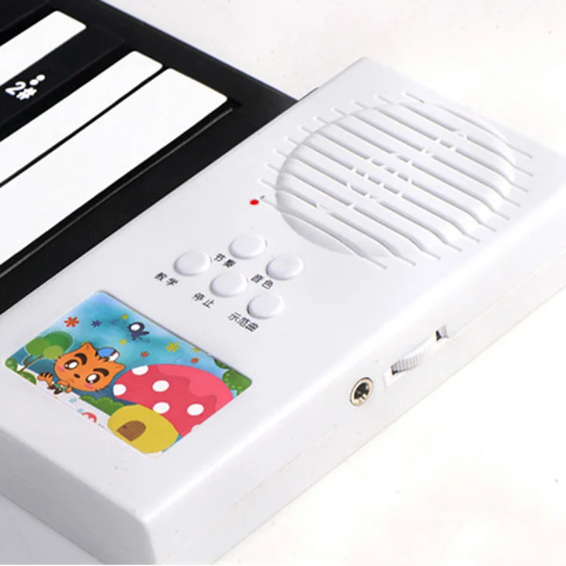 DoReMi 37 клавиш Новый портативный электронный пианино детский складной Smart Keyboard