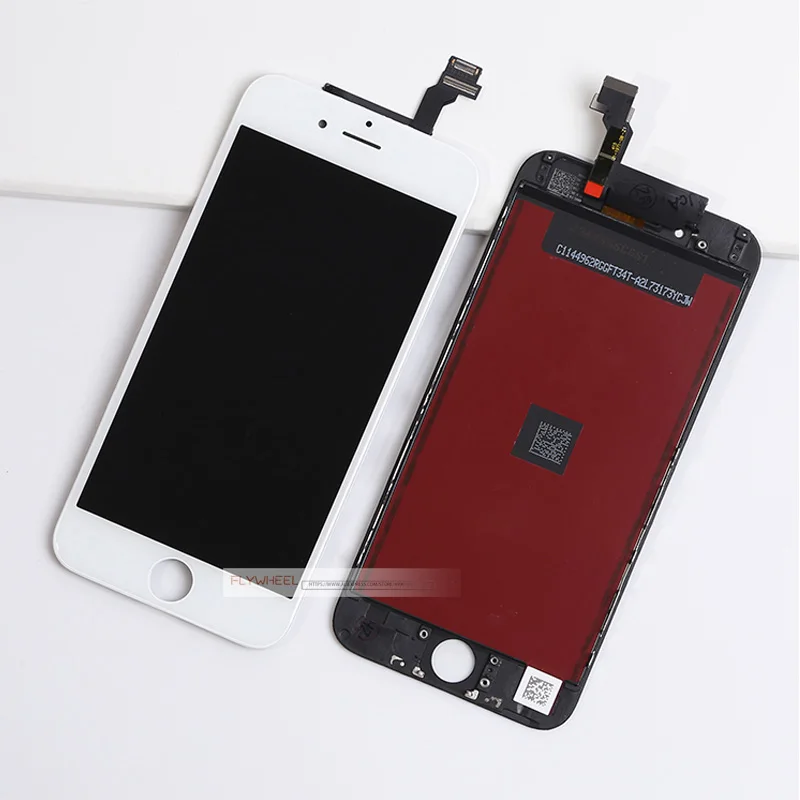 5 шт. хороший Quliay для iPhone 6 6plus ЖК-дисплей сенсорный дигитайзер сборка черный и белый